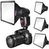 Altura Photo - Diffusore di luce per flash Softbox (universale, pieghevole con custodia) per Canon, Yongnuo e Nikon Speedlight, confezione da 3