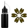 ZGDFSM Inchiostro per Tatuaggi Temporanei, Tatuaggi Semi-Permanenti, Inchiostro per tatuaggi temporanei da 10 ml per 1PC