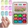 Vesidoloy Gel Per Unghie | Kit Per Decorazione Unghie 9 Colori Per Principianti - Kit Solido Naturale Per Sculpting Per Amici Colleghi Famiglia e Principianti Per Casa e Viaggi