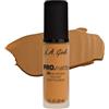 L.A. Girl LA Girl PRO.mattte HD.high-definition long wear matte foundation (GLM671 Ivory) (GLM680 Golden Bronze)