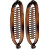 Nudorpn Clip di banana Capelli spessi, clip di banana per capelli sottili | Doppi clips clips clincher cuccioli Barrette,2x per lo styling non slip forti per stili spessi, sottili e ricci
