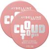 Maybelline New York Cloud Topia Blush in Mousse Colorato per Guance e Labbra Ultra Pigmentato Colore 09 Dreamy Dawn Resistente al Sudore No Transfer Finitura Opaca Lunga Tenuta - 2 Barattoli da 5g