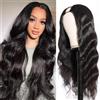 CLASSINE Body Wave U Part Wig Human Hair U Part Parrucca di Capelli Umani per Donne Capelli Upgrade v part Wig wear and go glueless wigs human hair 12INCH