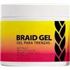 Anloximt 100ml Gel per capelli intrecciati Gel per intrecciatori Trecce in gel per capelli per lo styling Gel condizionante per trecce Twist Trecce Bordo Gel Gel per capelli lunga durata per trecce