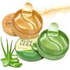 AOOWU 120 Pezzi Patch Occhi con Aloe Vera e Collagene, Idratanti Maschera Contorno Occhi, Cerotti Rinfrescanti per Patch Idrogel, Aiuta a Ridurre Gonfiore e Contorno Idratante, per Uomo e Donna