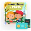 LUNII Coffret livre audio - suzanne et gaston a paris
