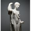 greekartshop Afrodite Venere Genetrix dea greca in marmo fuso statua scultura 25 cm