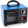 Anesty Generatore di ozono 60000 mg/h, dispositivo di ozono con timer, 100 W, 60 g/h, purificatore d'aria O3, per eliminare gli odori in auto, casa, cantina, appartamento, animali domestici e