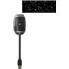 Generico Proiettore Galassia 2 in 1, Luce Notturna con Stelle e Cielo Stellato, Alimentazione USB, Mini Lampada Notturna a LED da Parete, Luminosità Regolabile per Auto e Decorazione della Stanza (D)