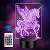Polemera Regalo luce notturna unicorno per bambina