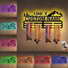 ASD Jewerly Nome personalizzato metallo maratona Medaglia Hanger Holder Display Rack per premi nastri con luce LED, supporto medaglia sport personalizzato per parete, medaglia Hanger Display Award Rack