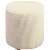 uyeoco Copri Pouf Fodera Poggiapiedi Rotondo/Quadrato/Rettangolare Copripoggiapiedi Elastico 50x50/40 x 40 Cover Sgabello Copertura Protettiva per Ottomana (Color : T, Size : 50x50cm)