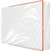 MAILLARD Coprimaterasso in plastica, 90 x 200 cm, con ampia cerniera, impermeabile e antistrappo, per stoccaggio, stoccaggio, trasloco, riutilizzabile, spessore 30 cm