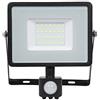 AIPIY FARO LED 50W RESA 500W SENSORE DI MOVIMENTO ESTERNO CREPUSCOLARE LUCE PROIETTORE
