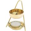 NKlaus porta incenso brucia incenso per tea light ottone fatto a mano 2975