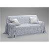 Dorian Home - Copritutto Estivo e Primaverile 270x270 Cotone 100% Puro e Resistente Ideale come Telo Copridivano Arredo e Copritutto Multiuso, Copri Divano e Coperta Matrimoniale Leggera