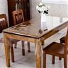 AFHRJNX Tovaglia Rotonda Trasparente in PVC, Diametro 160cm Protezione per Tavoli da Pranzo Impermeabile e Antimacchia, Resistente all'Usura, Facile da Pulire, Picnic