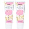 Korres Damask Rose Anti Affaticamento e nutriente Mask, 18 ml (Confezione da 2)