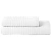 osama home SWEET HOME - Asciugamani Bagno Viso e Bidet in Spugna di Puro Cotone 100% Certificato OEKO-TEX Zero Twist, Set con Asciugamano Bagno 50x100 e 40x50 Morbido e Assorbente anche come Asciugamano Palestra