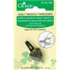 Clover Decorative Needle Threader-Antique Gold