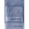 osama home HEAD Dynamic - Asciugamani Bagno Viso e Bidet in Spugna di Puro Cotone 100% Certificato, Set Asciugamani Bagno 50x100 cm e 40x50 cm anche come Asciugamano Palestra, Morbido e Assorbente, Midnight Blue