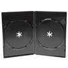 Amaray Custodie doppie per DVD Slim, 7 mm, Nero, 100 pezzi