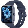 ASWEE Smartwatch Uomo Donna, 1.95 Full Touch Screen Smartwatch con Effettua/Risposta Chiamate, Fitness Tracker con Pressione Sanguigna e Monitor Sonno, 140+ Sport Step Counter per Android iOS
