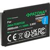 PATONA Batteria per Zebra TC20 TC25, 2900 mAh 3,85 V agli ioni di litio