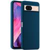 HULLIN Custodia per Telefono in Silicone Colorato, Adatta per Google Pixel 8a (6.1) - Blu zaffiro