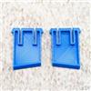 ULEIVA Piedini di ricambio per tastiera blu, 1 paio (2 pezzi) compatibili con Logitech G213, ricambio per tastiera, supporto tastiera, tasti (blu)
