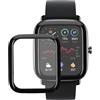kwmobile Pellicola Protettiva Smartwatch Compatibile con Huami Amazfit GTS 2 Mini Protezione - Protettore Schermo - Anti Impronte Antiurto - Set 2 Pezzi