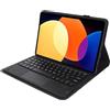 Cuifati Custodia con Tastiera per Xiaomi Mi Pad 5 e 5 Pro, Tastiera Wireless BT 2 in 1 con Touchpad, Custodia Sottile con Tastiera Magnetica Staccabile per Tablet con Slot per Matita e