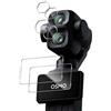 Locofun Pellicola Vetro Temperato per DJI Osmo Pocket 4P e Protezione Lente Fotocamera, Durezza 9H Schermo Protettiva Film [2+2 Pezzi], Anti Graffi Niente Bolle Film