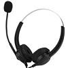 Aramox USB Headset Hands- Call Center Telefono Cuffia con con cancellazione del rumore cuffie Auricolare Ufficio per Pc o Laptop