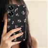 QIODAYI Compatibile con Realme C55 | Custodia TPU e Silicone con Piccoli Fiori Aromatici