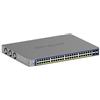 NETGEAR GS752TXPv3 Switch Ethernet Smart Managed a 48 porte, Switch Gigabit PoE+ Pro montato a rack con 4 porte SFP 10G (380W)