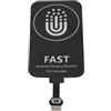 Generic Ricevitore caricabatterie wireless ultra sottile di tipo C patch di ricarica con cavo magnetico 10W Alta efficienza Ampia compatibilità Protezioni di sicurezza multiple Uso versatile per smartphone