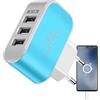 Generico Caricatore USB - USB C Caricabatterie | Modulo Caricabatterie Porte Multiple | 3-Porte Alimentatore | Multiplo Presa Tipo C Caricabatteria | Plug Del Alimentatore Luminoso