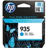 HP 935 Cyan Original Ink Cartridge - Ink Cartridges (Cyan, Officejet 6812 e-AiO, Officejet 6815 e-AiO, Officejet Pro 6230 ePrinter, Officejet Pro 6830 e-AiO,..., Inkjet, Standard Yield, 1 pc(s))