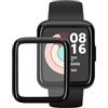 kwmobile Pellicola Protettiva Smartwatch Compatibile con Xiaomi Redmi Watch 2 Lite Protezione - Protettore Schermo - Anti Impronte Antiurto - Set 2 Pezzi