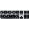 Apple Magic Keyboard con Touch ID e tastierino numerico: Bluetooth, ricaricabile. Compatibile con i computer Mac con chip Apple; Italiano, tasti neri