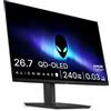 Alienware 27 WQHD QD-OLED Monitor Gaming AW2726DM, 240Hz, FreeSync Premium