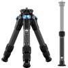 SIRUI AM-223+SL-100 Mini treppiede in fibra di carbonio con colonna centrale, treppiede da tavolo leggero da viaggio per fotocamere, massimo 660 mm, ritratto 215 mm, carico utile 12 kg