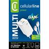 Cellularline - Multipower 100w Kit Achkitgan100wtabw-bianco