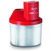 bamix Accessorio SliceSy per tutti i frullatori a immersione bamix da 180 watt, incl. 5 lame, Robot da cucina multifunzione per tagliare, macinare, tritare, Rosso
