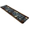 Comart - Tappeto Cucina Austin - Lavagna Caffè 50x270cm - Lavabile Antiscivolo