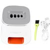 BuyWeek Pelapatate Automatico per Semi di Melone Strumento di Apertura, 7,1 x 7,5 x 8,2 cm USB in Acciaio Inossidabile per Girasole