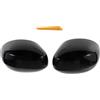 Motoforti Calotta Coprispecchietto Per Mini F54 Clubman 20-24 1 Set | Nero Lucido, ABS, Sinistra E Destra, Senza Corno, 51169881537/51169881533, Per Mini F56 Hatchback 2020-2024