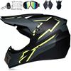 mafuse Casco Motocross Bambino - Casco da Cross per Bambini 3-10 Anni, Casco Integrale MTB con Mentoniera Removibile, Casco Moto Bambino Sicuro per Quad e Scooter (SpiderMan/Design Personalizzato) (M)