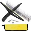 HODEE Braccio e Spazzola Tergilunotto Posteriore Rear Nero Ricambio per Vauxhall Corsa 2007 2008 2009 2010 2011 2012 2013 2014 Lunotto